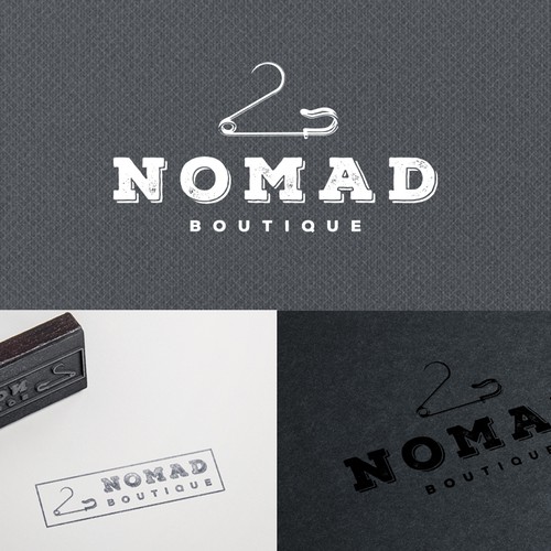 logo concept for fashion boutique