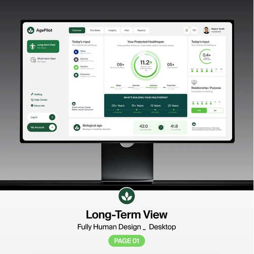 Agepilot Healthspan tracker