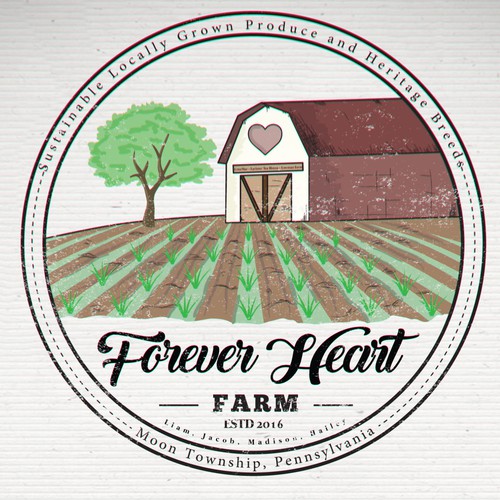 Logo for a farm