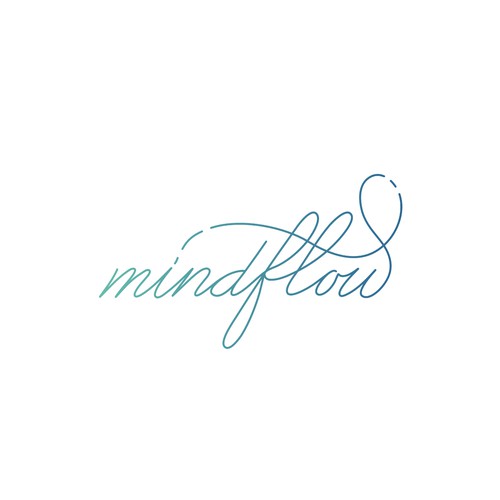 Fluid and relaxing logo design
