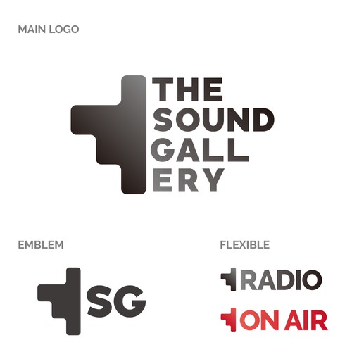 Logo for a radio show