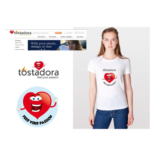 Design a mascot for Tostadora, a creative community and t-shirt marketplace