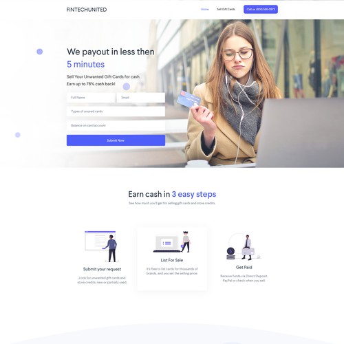 Payment Landing Page