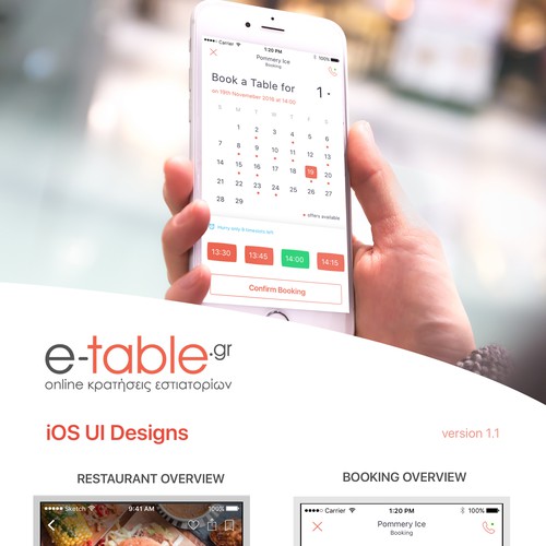 Restaurant Booking App