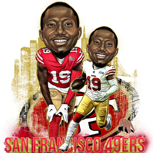 Deebo Samuel - Detailed Realistic Face