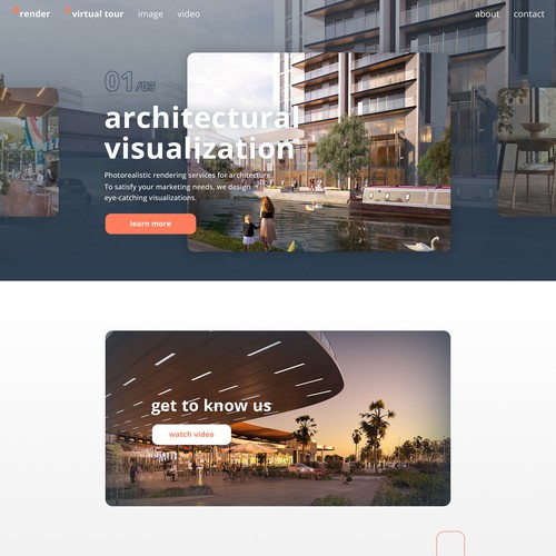 Architectural Website Redesign