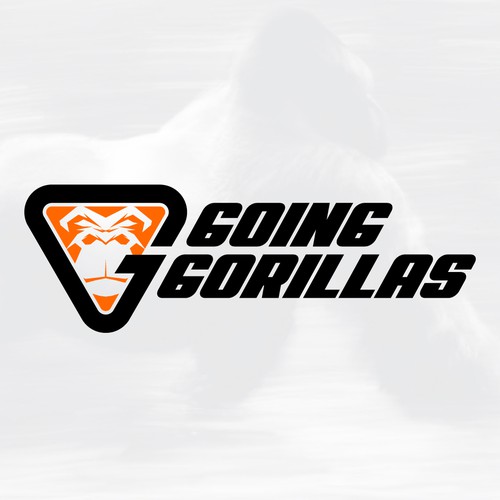 Sport logo with iconic gorilla image