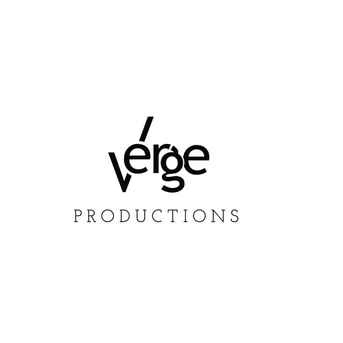 Verge productions - logo
