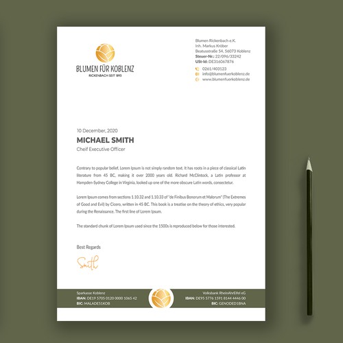 Letterhead Design