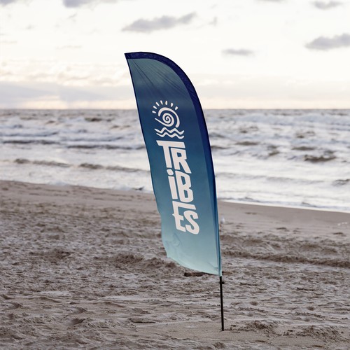 Tribes surf, kitesurf, windsurf community brand identity