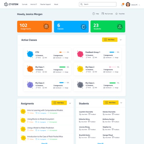 Teacher Dashboard