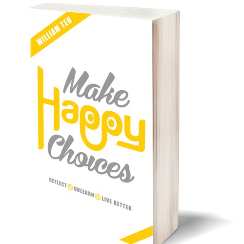 Design Book Cover: Title:  "Make Happy Choices"