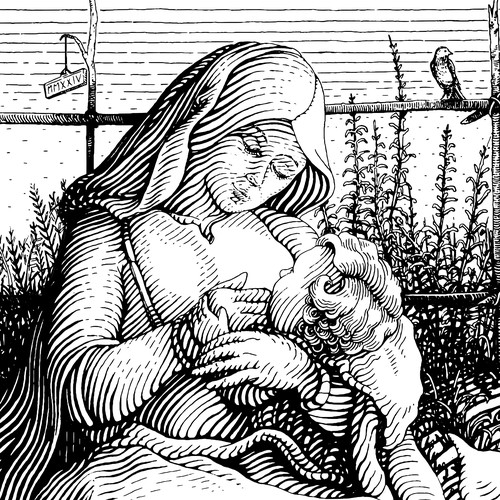 Madonna and a child