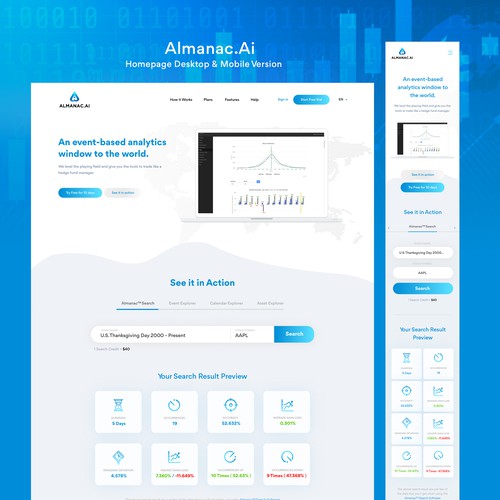 Almanac.Ai - An event-based analytics window to the world