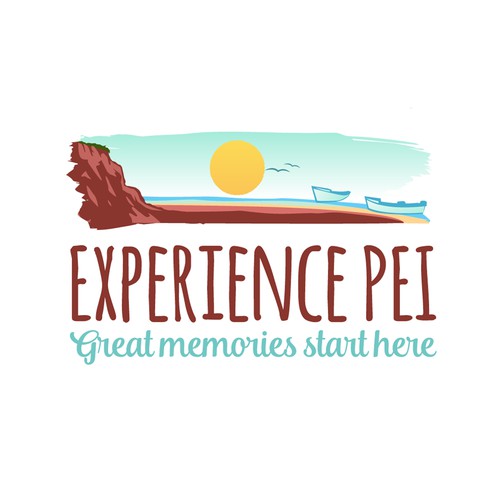 Experience PEI logo design