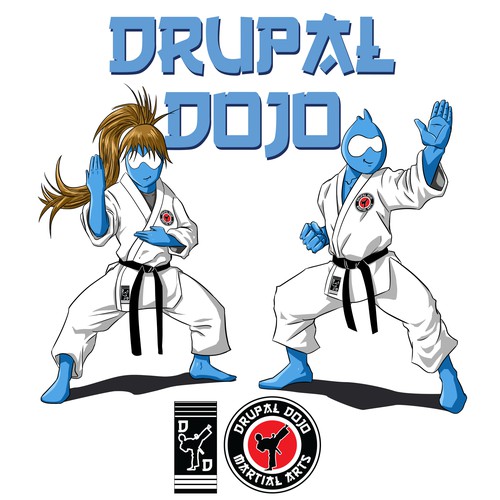 Mascot for the Drupal Dojo Re-Boot