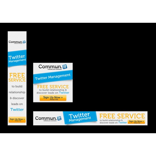 Create the next banner ad for Commun.it
