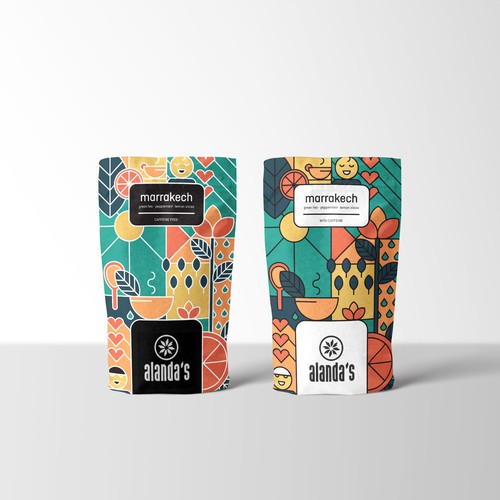 Double packaging for tea