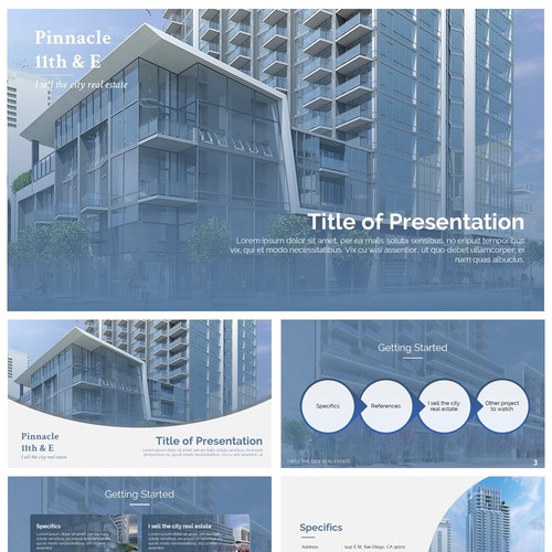 Powerpoint Template for Pinnacle 11th & E