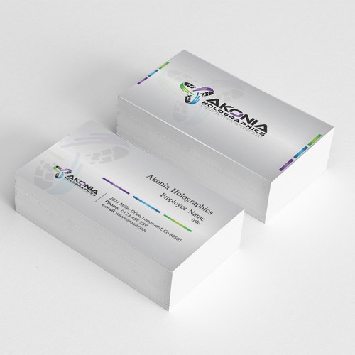 stationery for Akonia Holographics