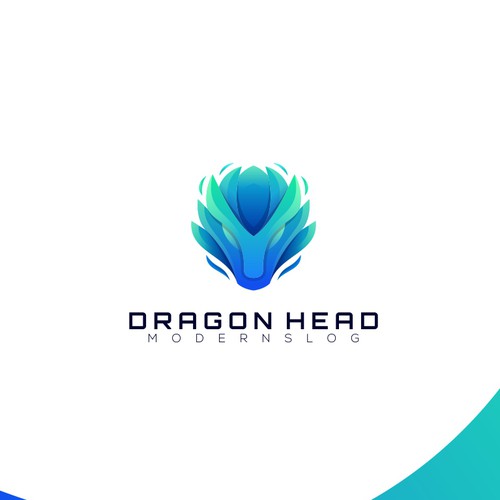 Head dragon logo for client