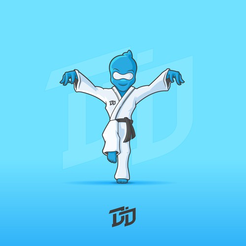 Drupal Dojo Mascot 