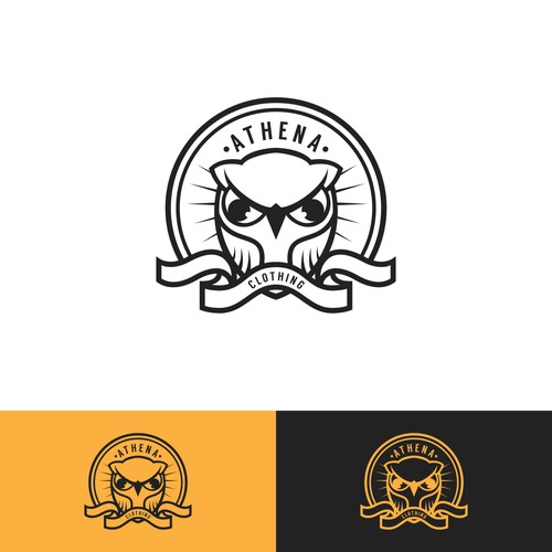 ATHENA CLOTHING LOGOS