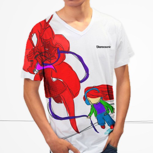 Create a bright, colourful, artistic and amazing T-Shirt for Stereosonic!