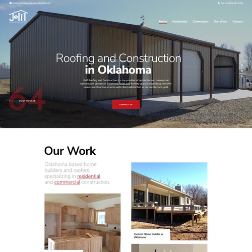 Barn Construction website