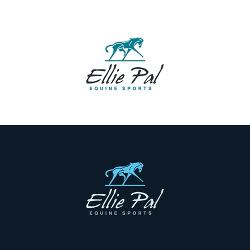 Logo for an equine sport company