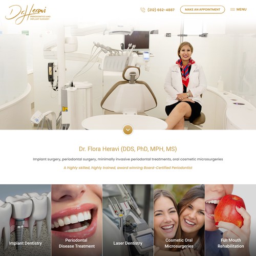 Dental Implants & Periodontist Website