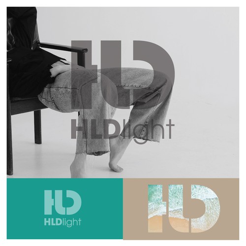Bold logo design for HLD Light