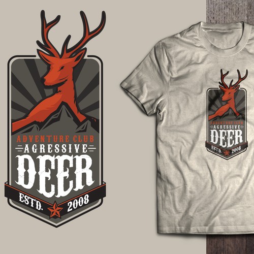 AGRESSIVE DEER ADV. CLUB LOGO