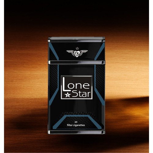 Create the next product packaging for Lone Star