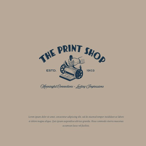 Logo for The Print Shop