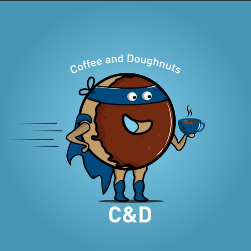 Superhero Donut. 