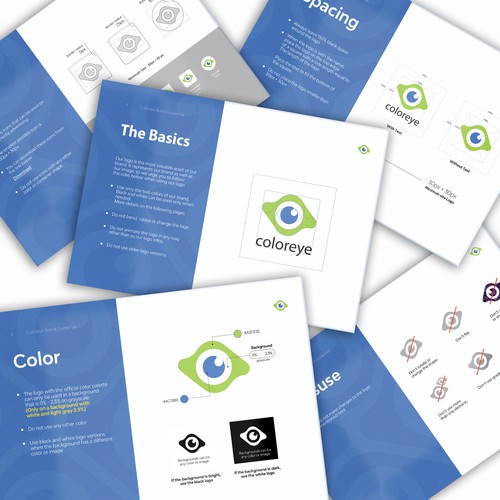 Logo & brand guide (Coloreye)