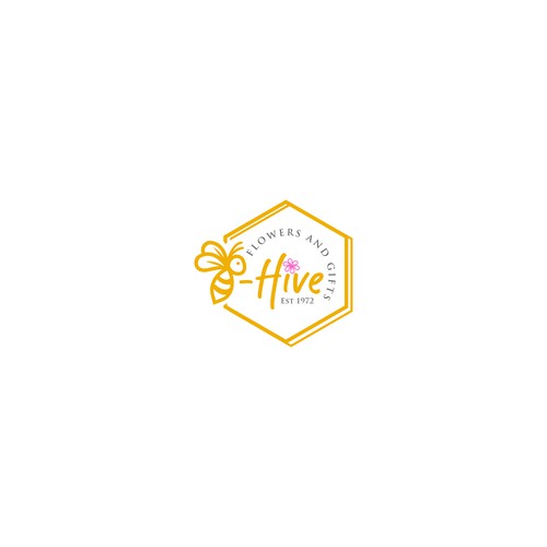 Logo Concept for B-Hive Flowers and Gifts