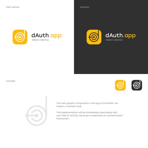 Logo for dAuth.App