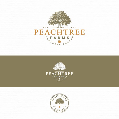 Tree logo for rural farmstead