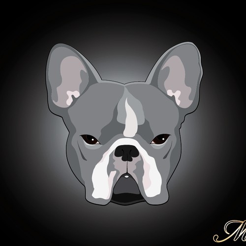 French bulldog custom illustration