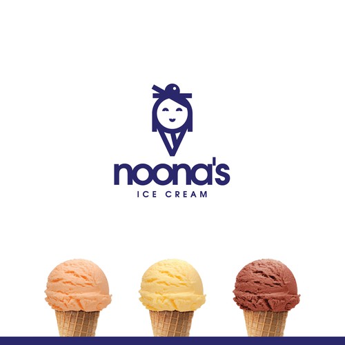 Logo concept for Korean ice cream