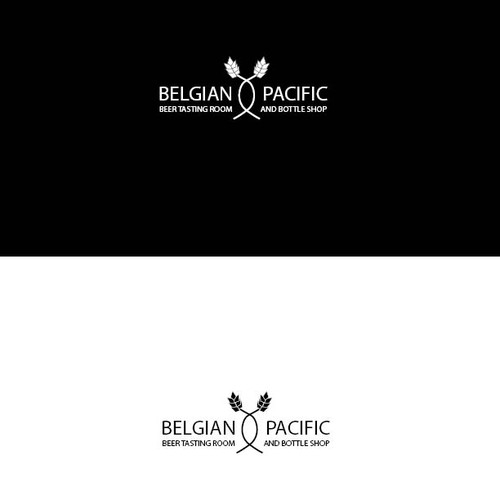 Create a stylish logo for a Belgian Beer Tasting room and bottle shop