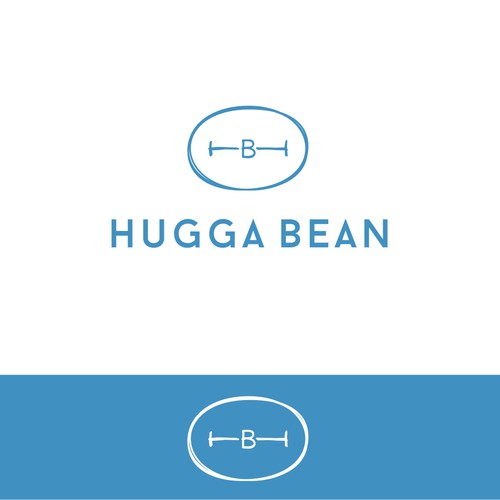 Logo for Hugga Bean Specialty Coffee Bar -  Available for Sale via 1 to 1 Project (customized) 