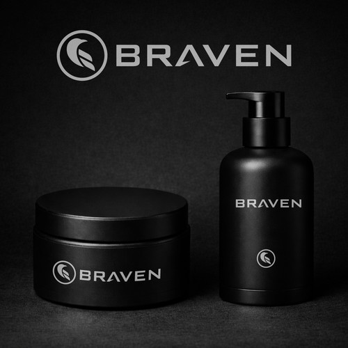 Bold and High End Men's Grooming Brand Identity