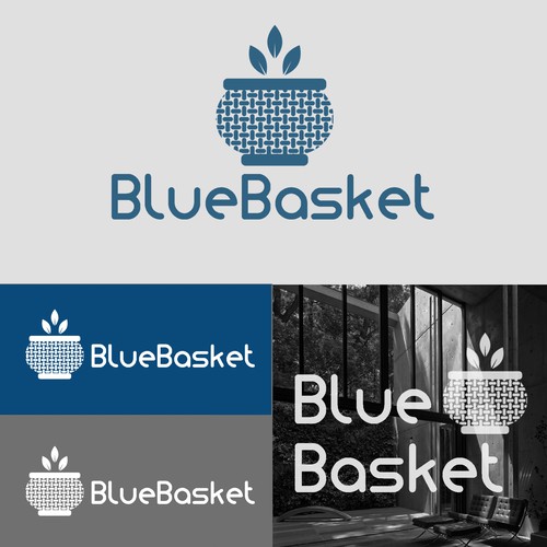 blue basket