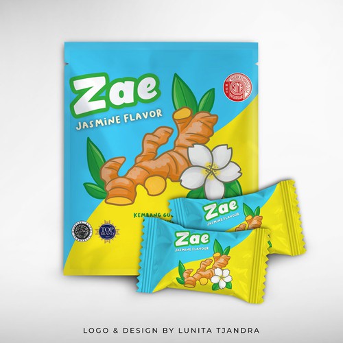 Packaging Design & Illustration for candy