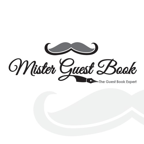 Logo Concept for Mister Guest Book