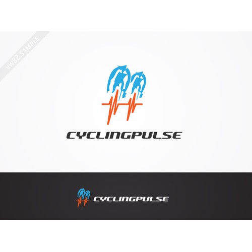 Logo concept for Cycling Pulse