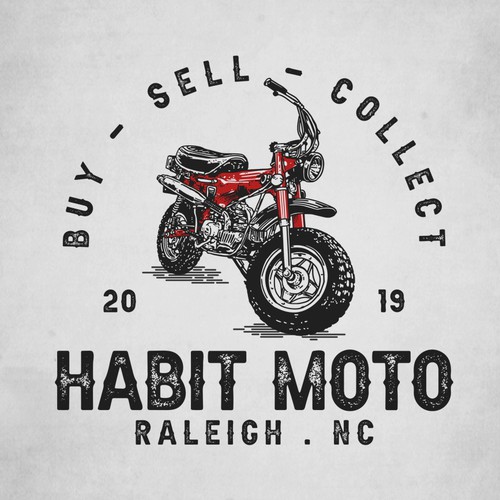 Motorcycle vintage logo